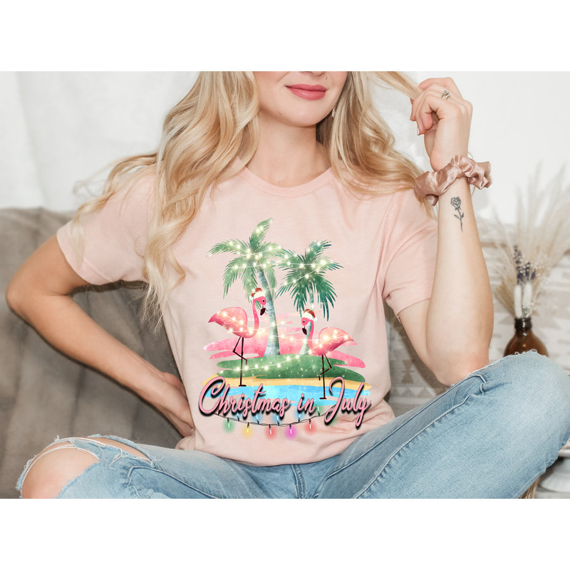 Christmas in July Shirt,Christmas in July Shirt,Christmas Santa Shirt,Tropical Christmas in July Shirt,Christmas at the Beach,ummer Holiday - 4.jpg