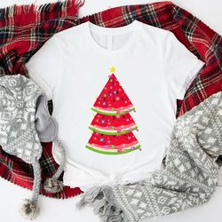 christmas in july shirt,watermelon t-shirt,summer santa shirt,mele kalikimaka gift shirt,summer christmas,summer xmas te