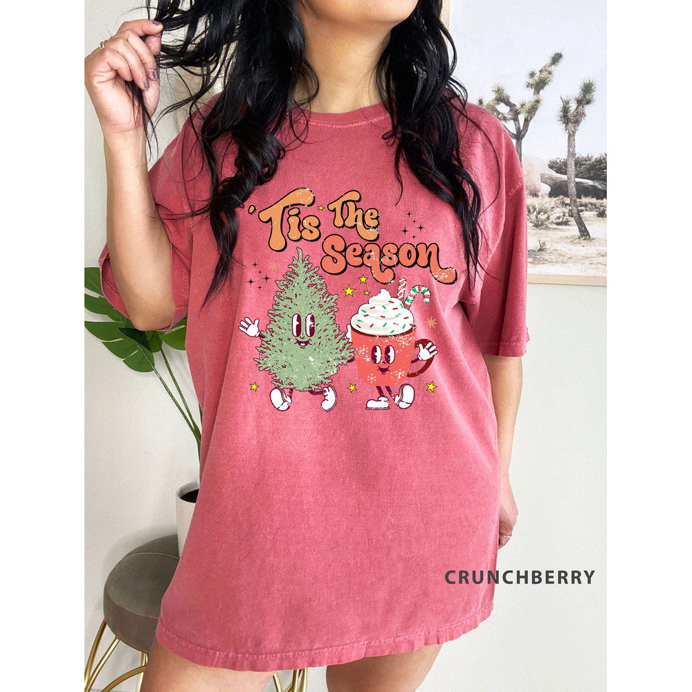 Comfort Colors® tis the season Christmas t-shirt, cute chritmas tee, Christmas tee, holiday apparel, Holiday apparel, iPrintasty Christmas - 3.jpg
