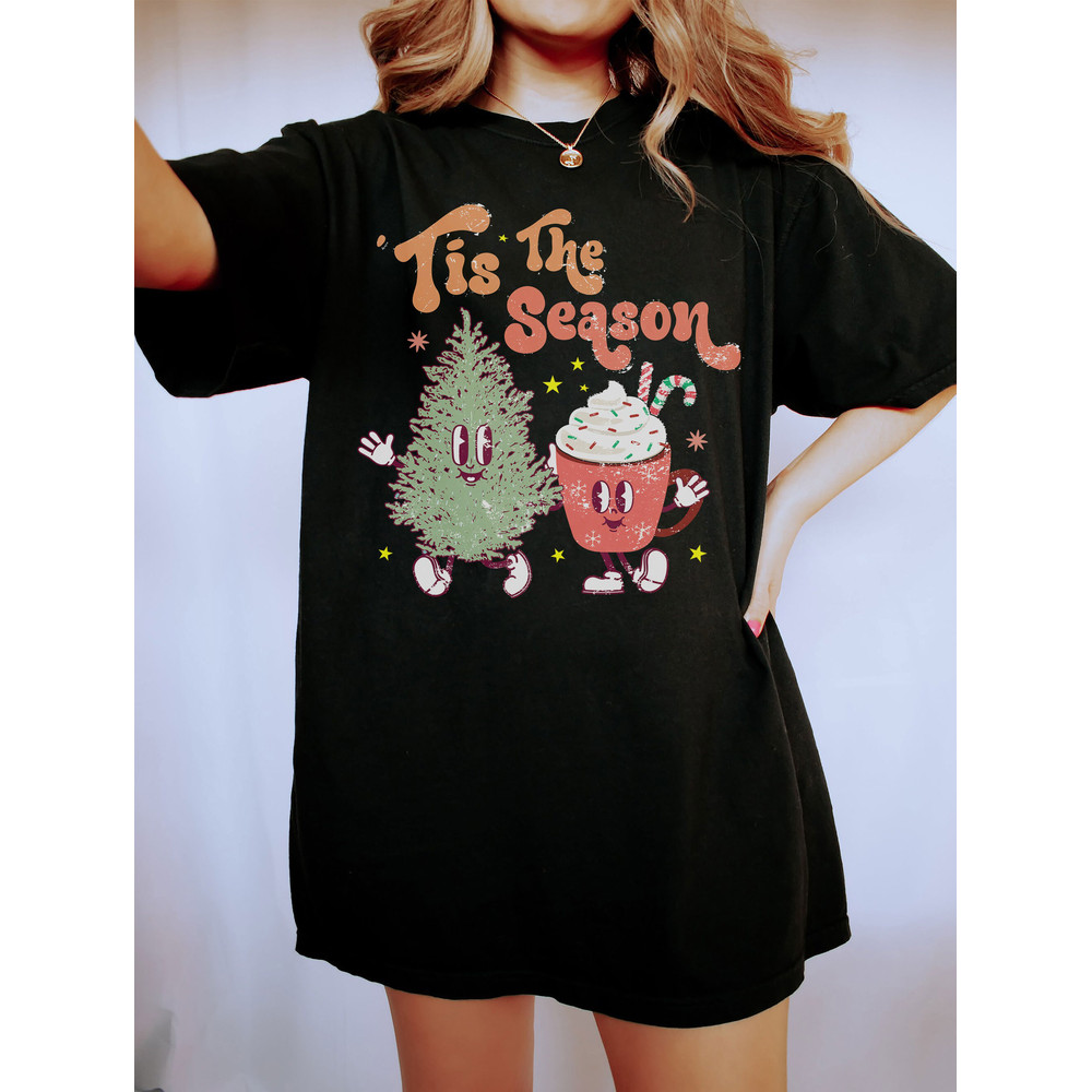 Comfort Colors® tis the season Christmas t-shirt, cute chritmas tee, Christmas tee, holiday apparel, Holiday apparel, iPrintasty Christmas - 4.jpg