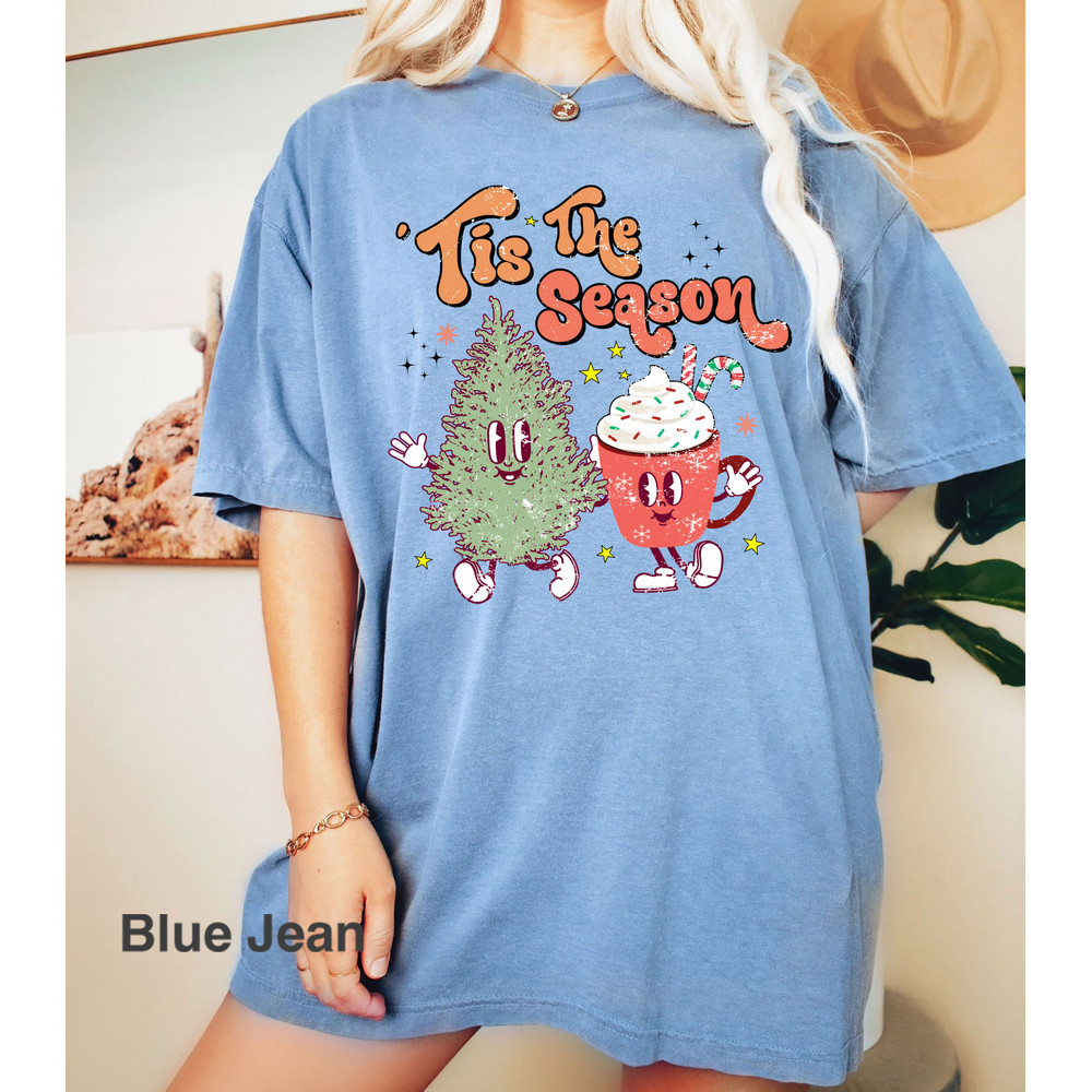 Comfort Colors® tis the season Christmas t-shirt, cute chritmas tee, Christmas tee, holiday apparel, Holiday apparel, iPrintasty Christmas - 8.jpg