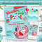 Editable Christmas in July Invitation Santa Summer Pool Party Invite Template Fun Birthday All Text Editable You Edit Online w Corjl S045 - 1.jpg