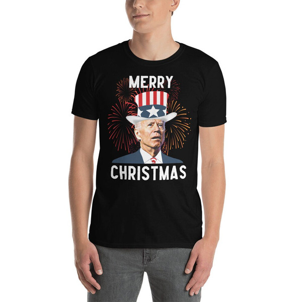 Funny Fourth Of July Shirt, Anti Biden 4th Of July Shirt, Biden Christmas Shirt, Political Satire Shirt, Biden Idiot Shirt, Anti-Biden Tee - 2.jpg
