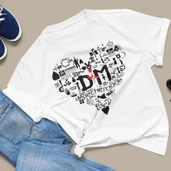 depeche mode adult unisex short sleeve t-shirt | size s -3x true to size