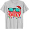 Christmas In July Santa Hat Sunglasses Summer Celebration T-Shirt - 41699 - 3.jpg