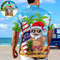 Christmas In July Santa Let’s Surf Summer Vibe Hawaiian Shirt, Tropical Christmas Shirt, Summer Santa Aloha Shirt, Tropical Xmas Shirt - 2.jpg