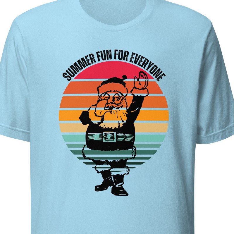 Christmas In July Shirt, Santa Shirt, Summer Shirt For Santa, Dad Shirt, Santa Convention T Shirt, Father's Day Gift, Gift For Santa - 1.jpg