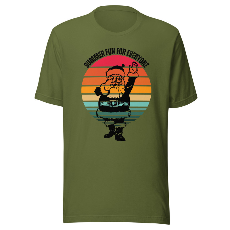 Christmas In July Shirt, Santa Shirt, Summer Shirt For Santa, Dad Shirt, Santa Convention T Shirt, Father's Day Gift, Gift For Santa - 3.jpg