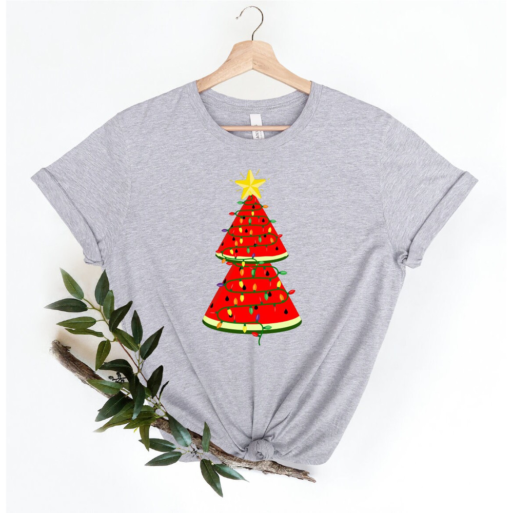 Christmas In July Shirt, Xmas in July Gift, Tropical Christmas Shirt, Watermelon TShirt,Summer Santa Shirt,Mele Kalikimaka Gift Shirt, NR606 - 7.jpg
