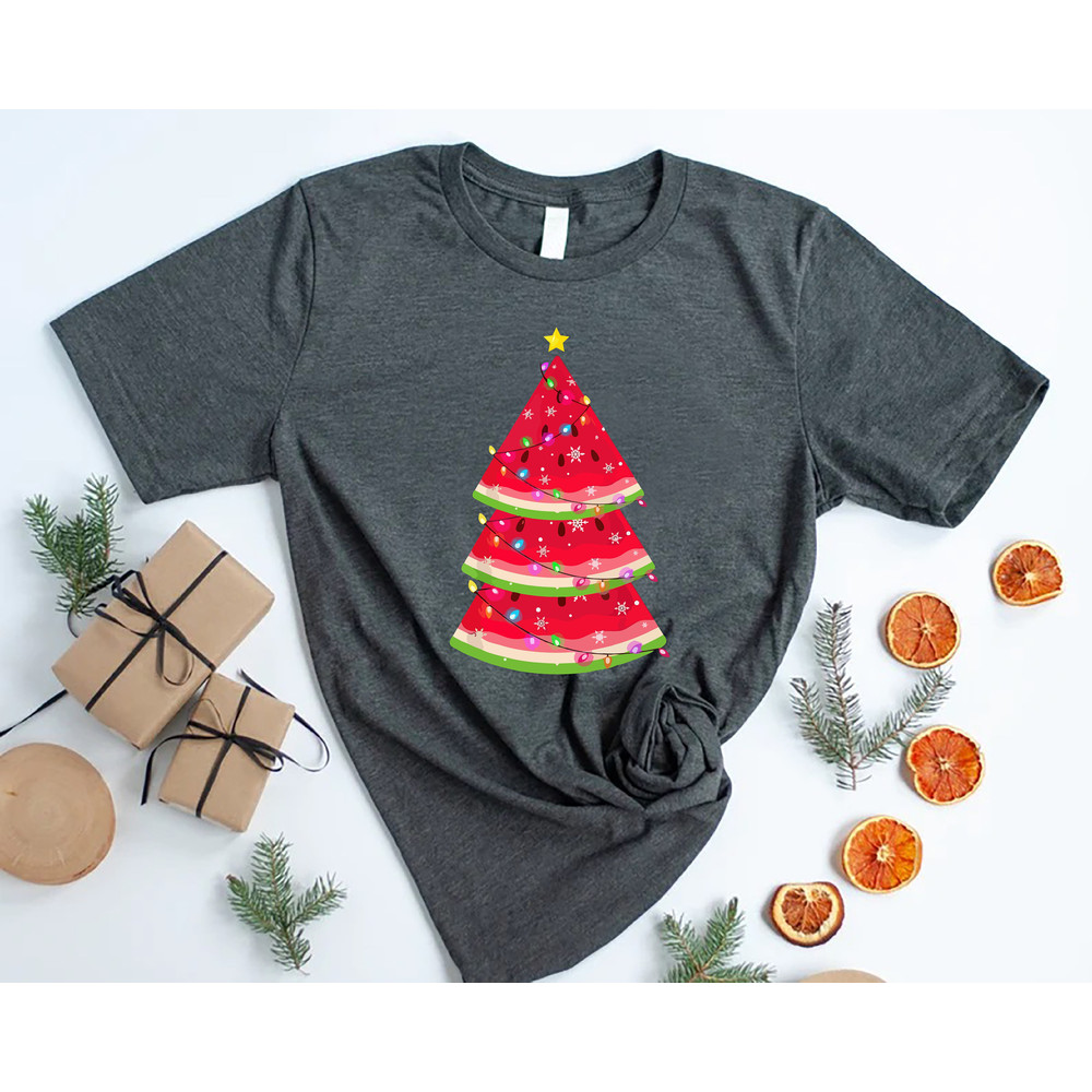 Christmas In July Shirt,Watermelon T-Shirt,Summer Santa Shirt,Mele Kalikimaka Gift Shirt,Summer Christmas,Summer Xmas Tee,Summer Vibes Shirt - 4.jpg