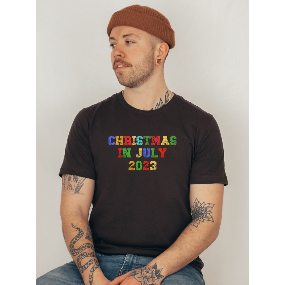 Christmas in July Summer Xmas, Summer Christmas, Christmas Shirt, July Christmas Christmas In Summer, Gift Dad Xmas Shirt, Summer Santa - 4.jpg