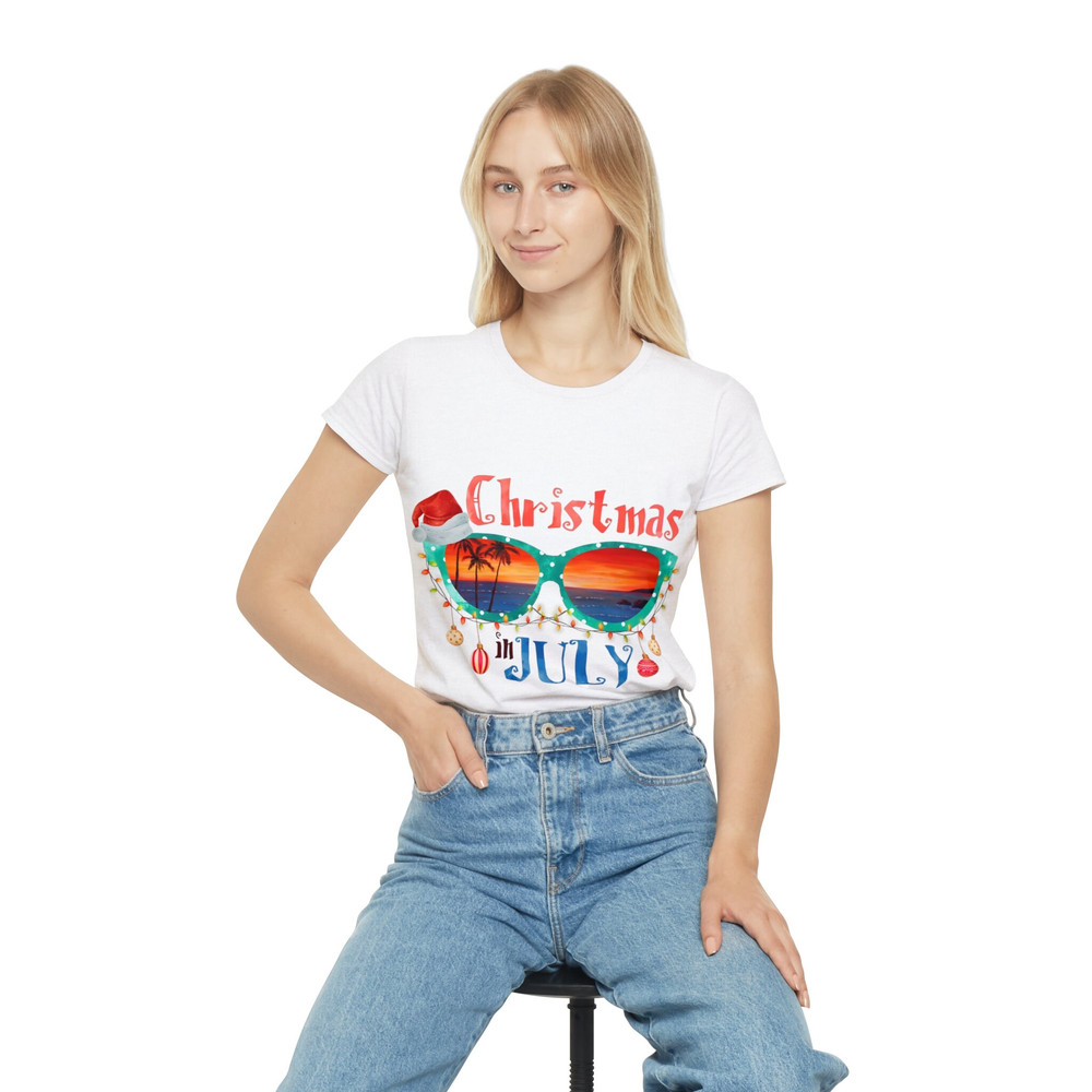 Christmas In July USA Xmas Hawaiian Shirt, Xmas Holiday Beach Shirt, Summer Vacation Shirt, Christmas In July Shirt, Beach Santa D11 - 5.jpg