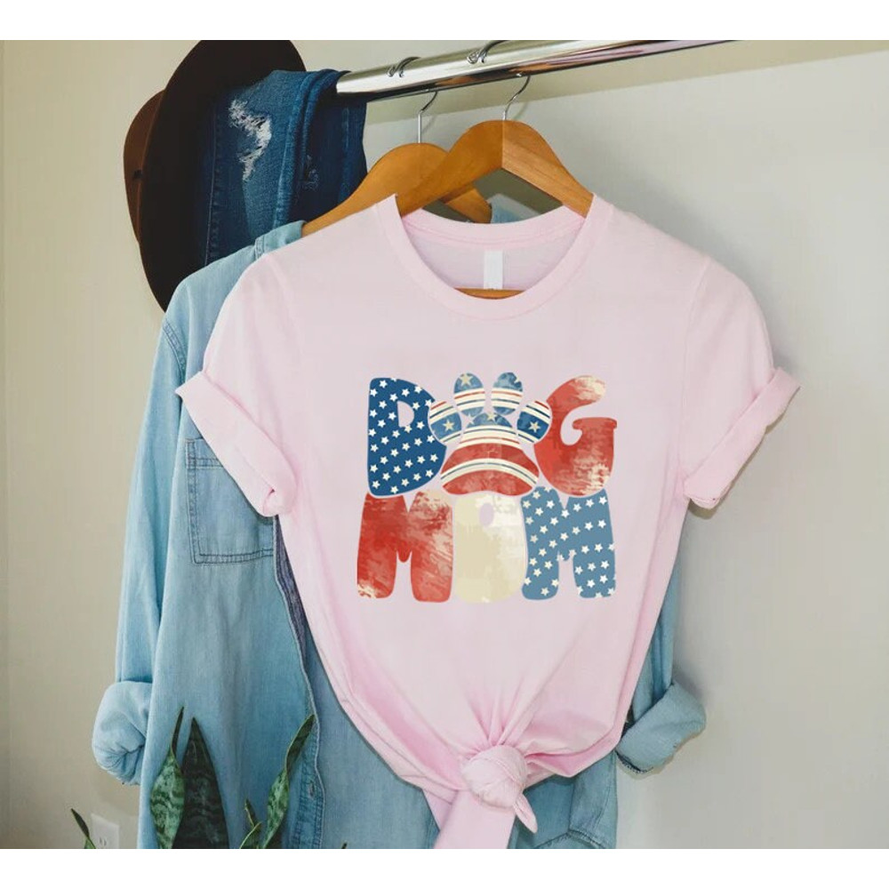 Patriotic Dog Mom Shirt,4th July Dog Mom Shirt,Leopard Dog Mama T-Shirt,Dog Lover Shirt,Independence Day Shirt,US Flag Shirt,Gifts For Mom - 3.jpg