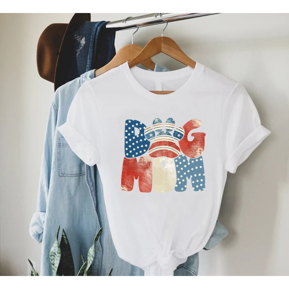 Patriotic Dog Mom Shirt,4th July Dog Mom Shirt,Leopard Dog Mama T-Shirt,Dog Lover Shirt,Independence Day Shirt,US Flag Shirt,Gifts For Mom - 5.jpg