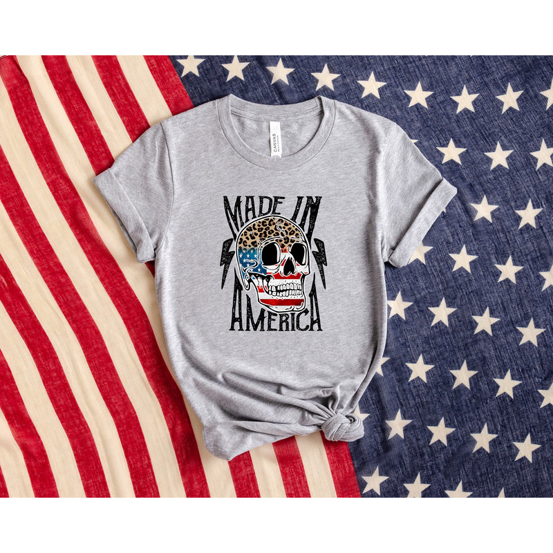 Retro Comfort 4th of July Shirt, Made In America Shirt, Distressed 4th of July Skeleton Shirt, Skull Sweatshirt, 4th of July Gifts, USA Gift - 3.jpg