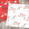 Tropical Christmas Digital Paper Pack, Summer Xmas Patterns, Cute Flamingo Xmas, Seamless Pattern, Flamingo Template, Aussie Christmas - 6.jpg
