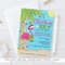 Christmas in July Invitation, Christmas Flamingo Invitation, Christmas in July, Summer Christmas, Instant Download  493 - 1.jpg