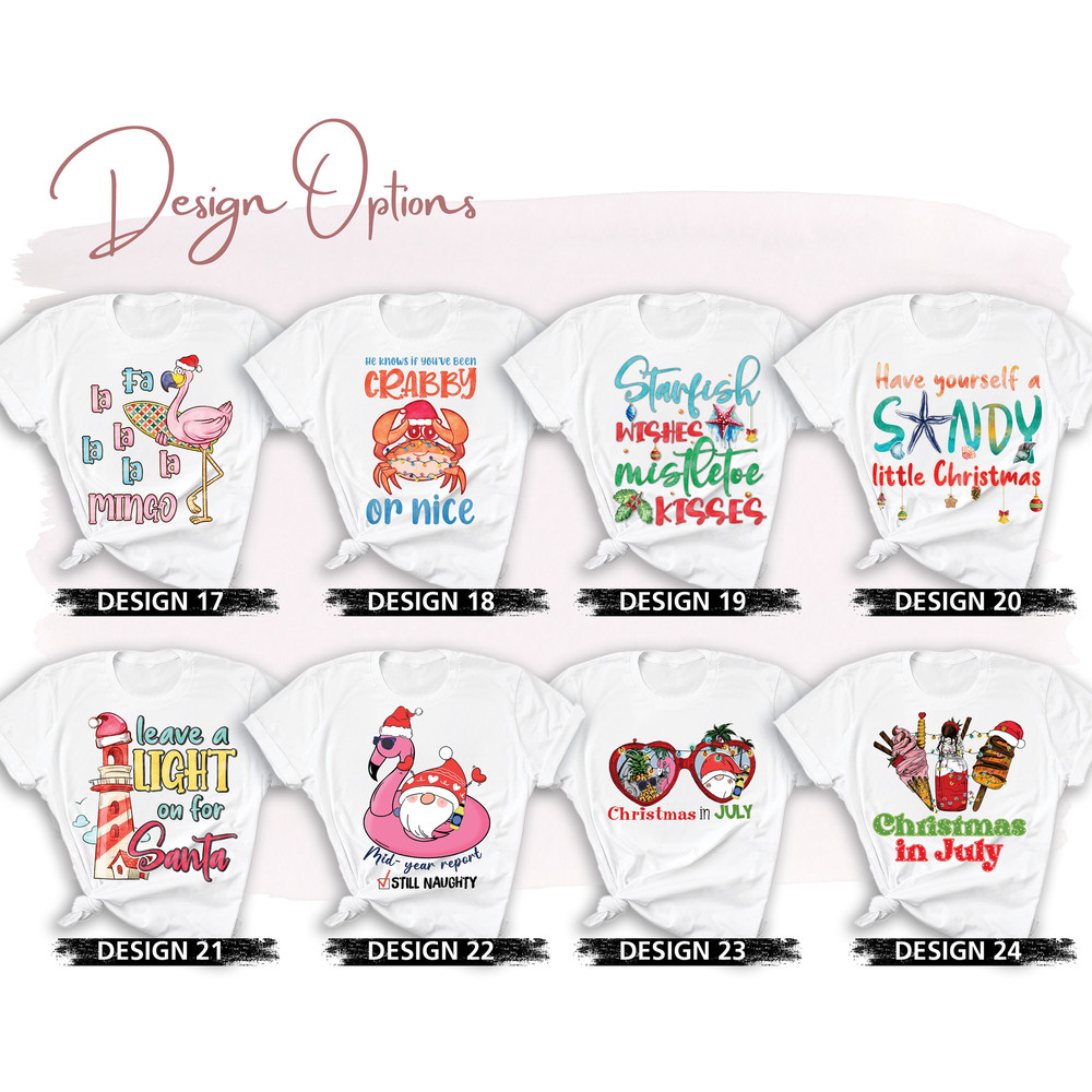 Christmas in July Shirt, Xmas Holiday Beach Shirt, Santa Shirt, Xmas In July Matching Shirt, Summer Vacation Shirt, Hawaiian Christmas - 4.jpg