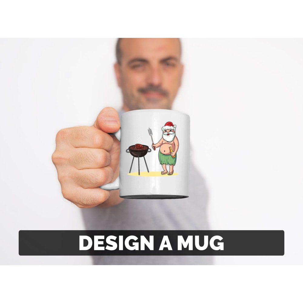 Christmas in July SVG Grilling BBQ Santa Claus PNG Grill Party Hawaiian Santa Clipart - 3.jpg