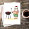 Christmas in July SVG Grilling BBQ Santa Claus PNG Grill Party Hawaiian Santa Clipart - 6.jpg