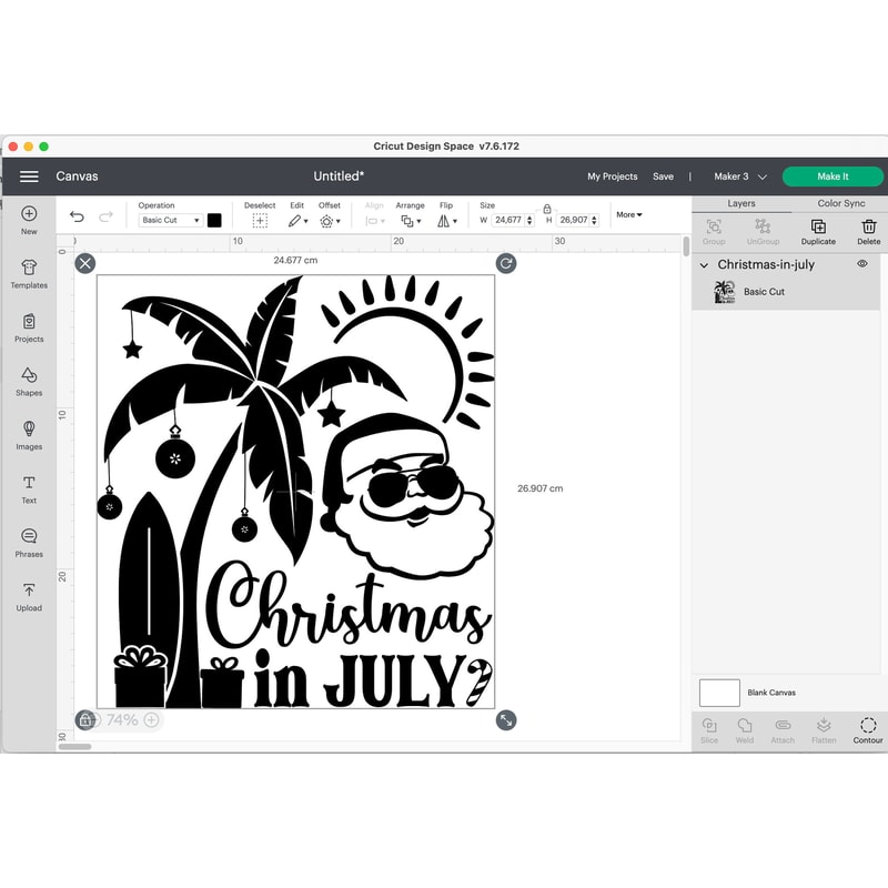 Christmas in July SVG, Summer Christmas SVG, Tropical Christmas SVG, Summer vacation svg - 6.jpg