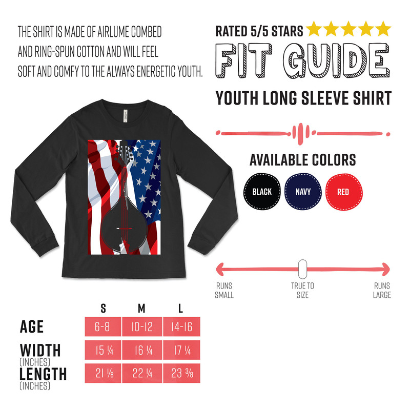 Mandolin American Flag 4th of July Country Music Tshirt Moon Bluegrass T-Shirt, USA Band Members Musicians Gift, Dad Father's Day Birthday, - 6.jpg