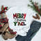 Merry Christmas Yall Leopard Shirt, Buffalo Plaid Christmas Shirt, Christmas Vacation Shirt, Christmas T-shirt, Christmas Family Shirt - 1.jpg