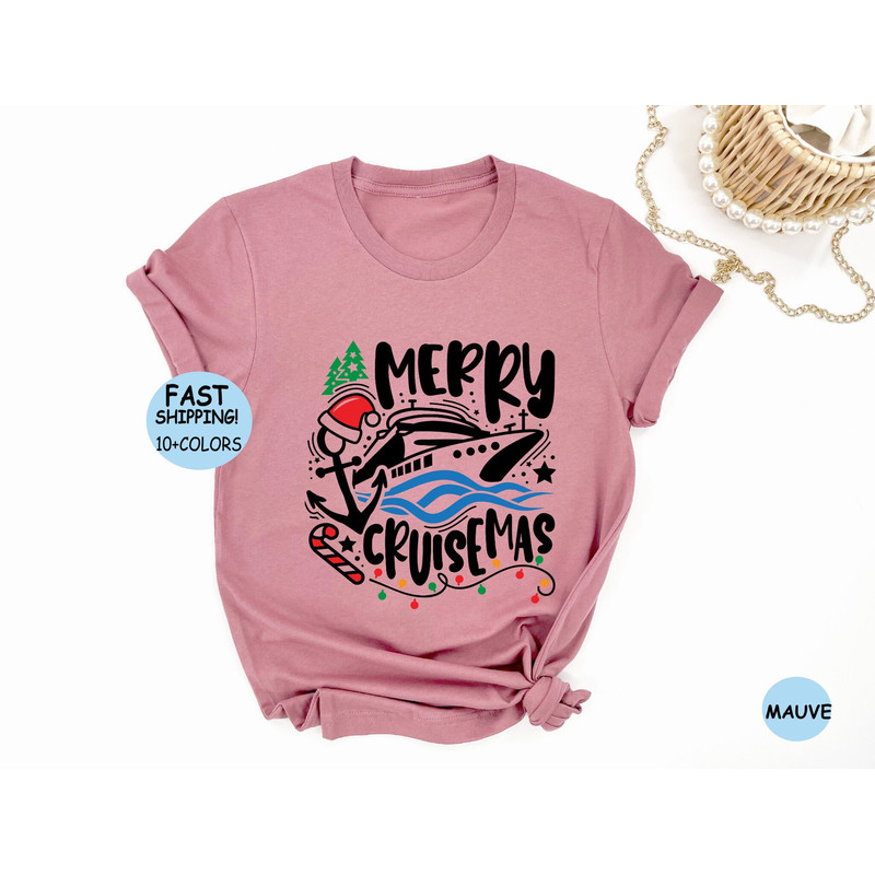 Merry Cruisemas Christmas Shirts , Personalized Christmas Shirts , Christmas Family Shirt, Xmas Shirts , Family Cruise Holiday - 1.jpg