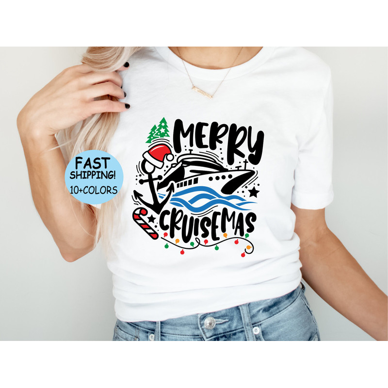 Merry Cruisemas Christmas Shirts , Personalized Christmas Shirts , Christmas Family Shirt, Xmas Shirts , Family Cruise Holiday - 3.jpg