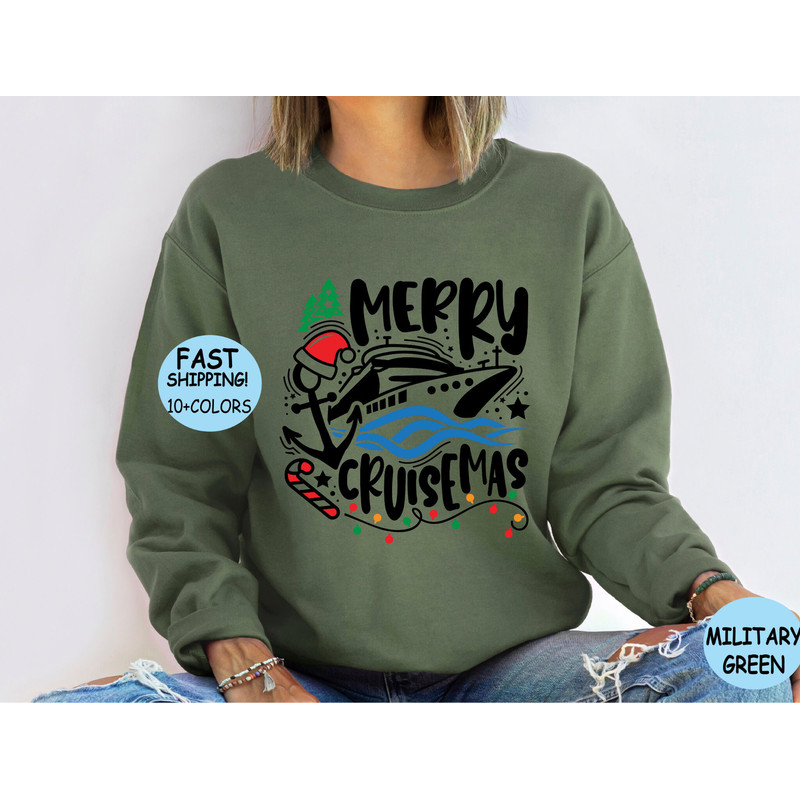 Merry Cruisemas Christmas Shirts , Personalized Christmas Shirts , Christmas Family Shirt, Xmas Shirts , Family Cruise Holiday - 4.jpg