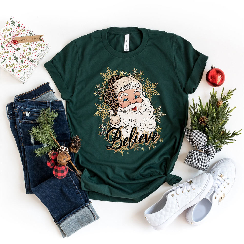 Believe Christmas Shirt, Christmas Believe Shirt Christmas Party Shirt Christmas T-Shirt, Christmas Family Shirt, Believe Shirt - 2.jpg