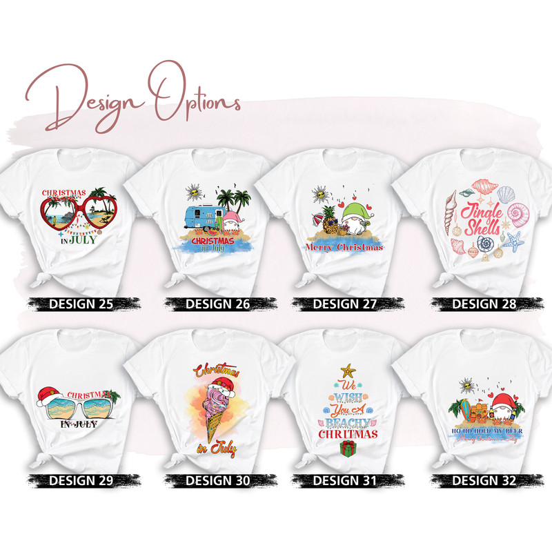 Christmas in July Shirt, Xmas Holiday Beach Shirt, Santa Shirt, Xmas In July Matching Shirt, Summer Vacation Shirt, Hawaiian Christmas - 5.jpg