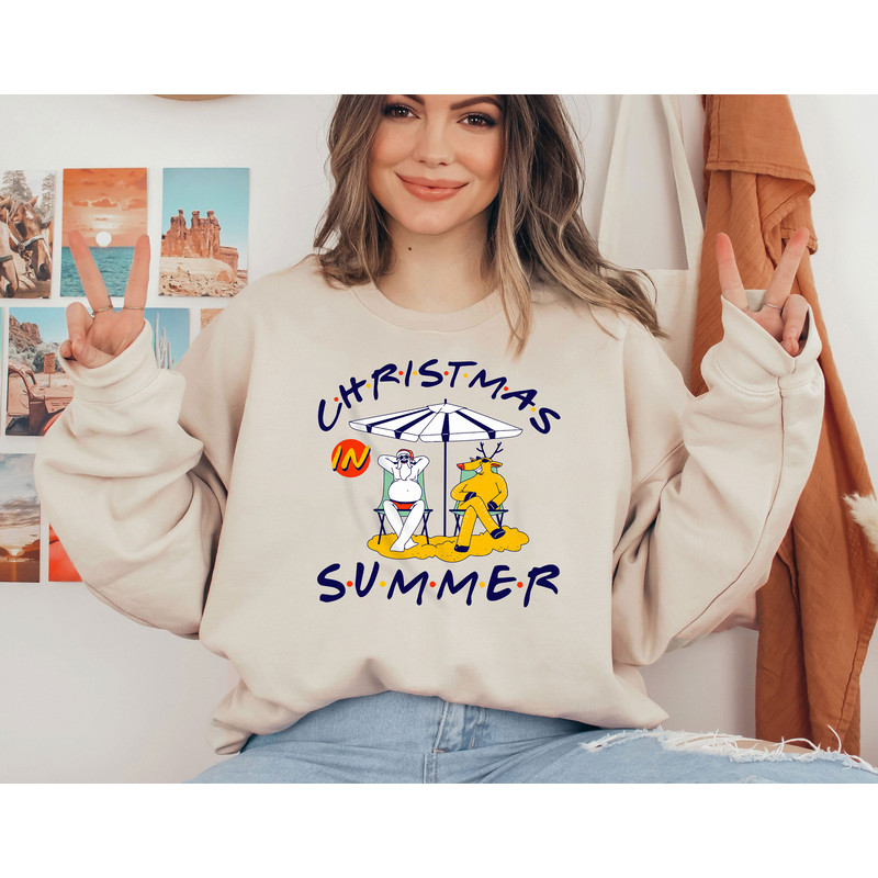 Funny Santa in July Shirt, Christmas in Summer Shirt, Beach Santa Claus Outfit, Hawaiian Christmas Gift - 3.jpg