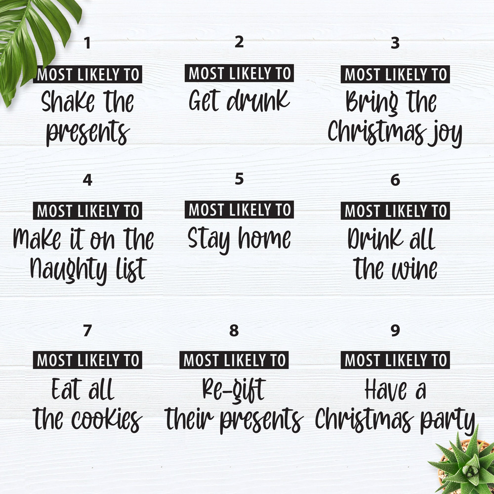 Matching Family Christmas Shirt, Most Likely To shirt, Funny Christmas Party, Group Shirt, Food shirt, Holiday tshirt, Matching Party Shirt - 9.jpg