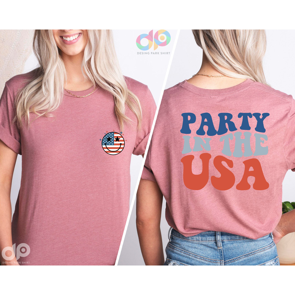 Party In The Usa Shirt, Vintage America Flag Shirt, 4th of July Shirt, Patriotic Shirt, Memorial Day Tee, Fourth of July, Independence Day - 4.jpg