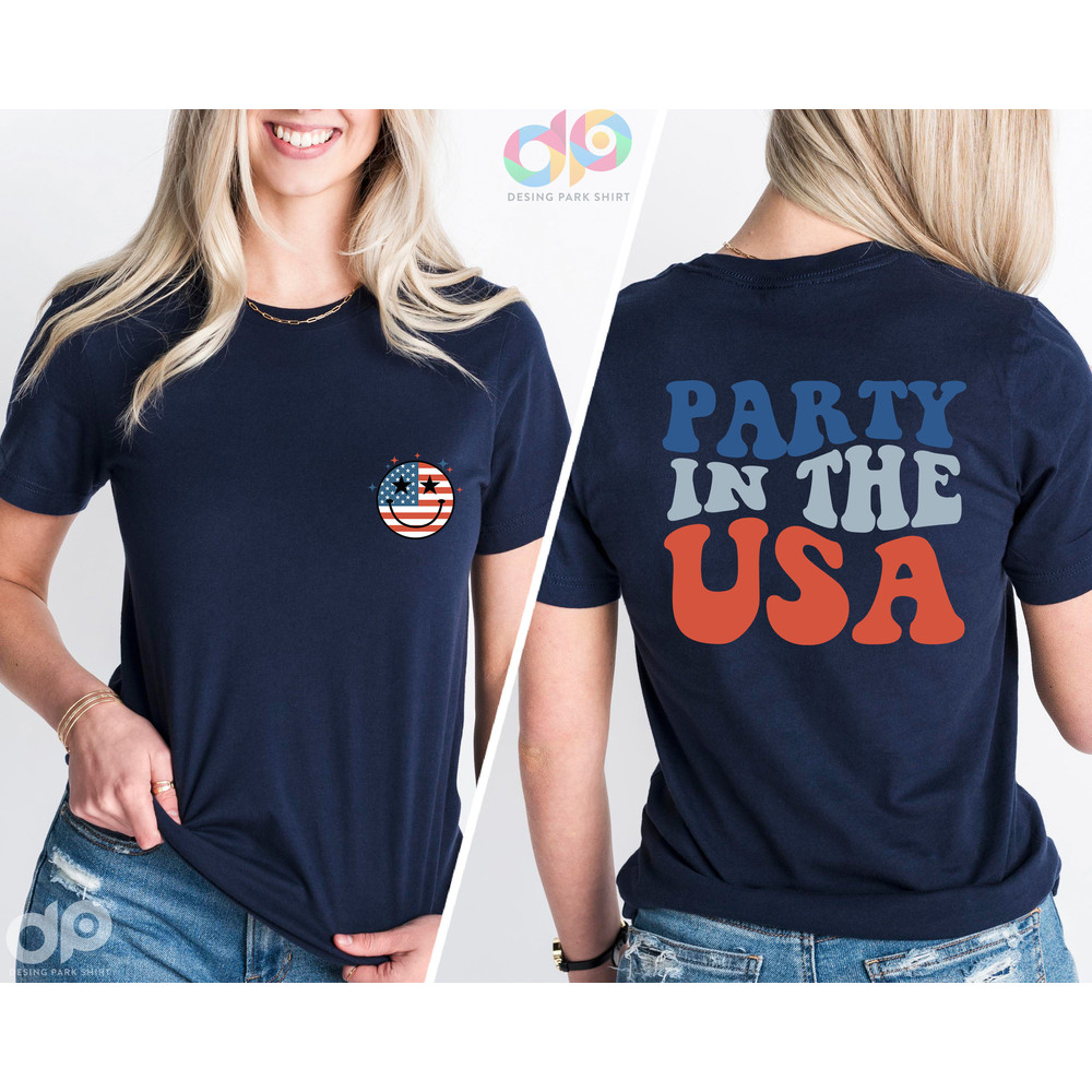 Party In The Usa Shirt, Vintage America Flag Shirt, 4th of July Shirt, Patriotic Shirt, Memorial Day Tee, Fourth of July, Independence Day - 6.jpg