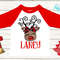Reindeer Name Shirt Personalized Name Christmas t-shirt Baby Girl Holiday Shirt Toddler Kids Shirt First Christmas - 1.jpg