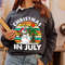 Vintage Melting Snowman Shirt, Funny Christmas in July Shirt, Hawaiian Christmas, Christmas in Summer Gift - 3.jpg