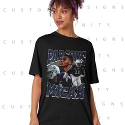 micah parsons shirt graphic american sport player t-shirt sport bootleg unisex women man vintage 90s retro sweatshirt te