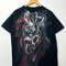 Vintage Early 2000s Y2K Skull Dragon Graphic Tee Shirt (size adult Medium) - 1.jpg