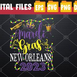 Mardi Gras 2023 Carnival Funny Costume Svg, Eps, Png, Dxf, Digital Download