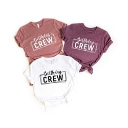 birthday crew shirts, birthday group shirts, birthday team shirt, birthday party shirts, birthday girl t-shirt, gift for