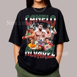 canelo alvarez vintage shirt, boxing shirt, classic 90s graphic tee, vintage bootleg, gift for him shirt, canelo alvarez