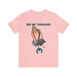 turquoise, cowgirl, fashion, gift, gift for her, western, rodeo, el ray art unisex jersey short sleeve tee