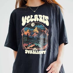 velaris city of starlight comfort color shirt, acotar, comfort retro velaris shirt, house of wind book shirt, night cou