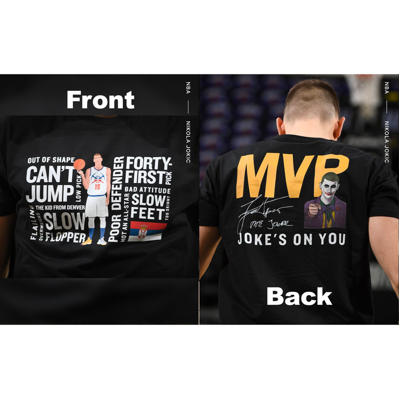 Nikola Jokic Mvp Joke's On You Shirt, Nikola Jokic Shirt, Basketball shirt, Classic 90s Graphic Tee, Unisex, Vintage Bootleg - 2.jpg