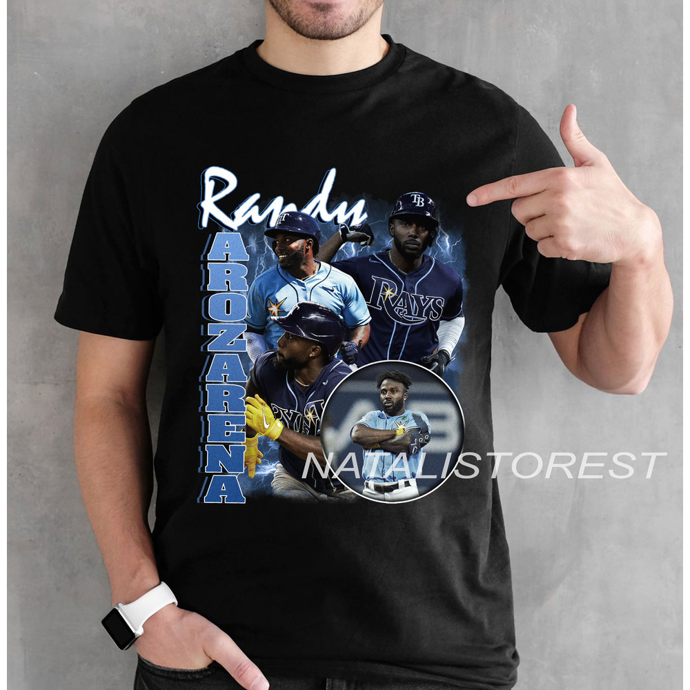 Randy Arozarena Vintage Shirt, Baseball Shirt, Classic 90s Graphic Tee, Vintage Bootleg, Gift For Woman and Man Shirt, Randy Arozarena Shirt - 2.jpg