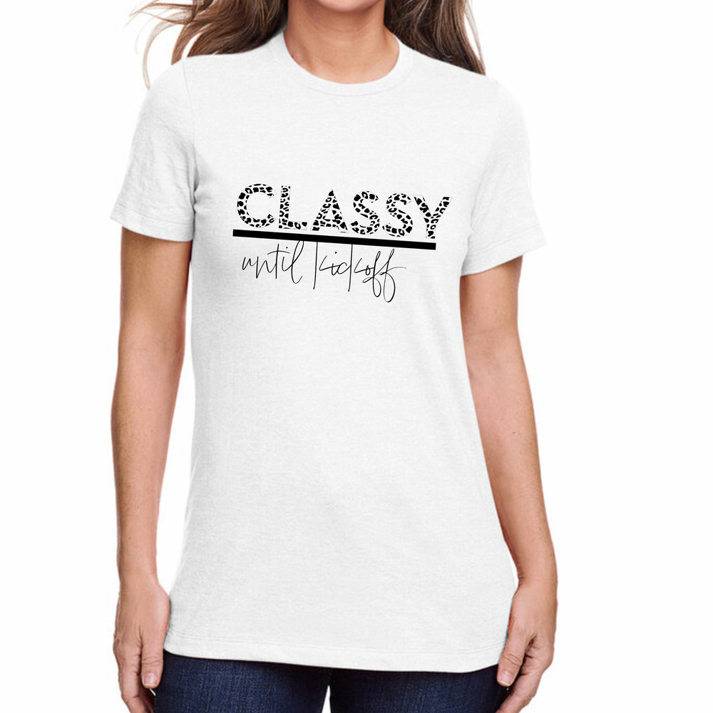 Digital File Classy Until Kickoff Football season, Sports Mom Svg Eps Png Dxf Jpg - 2.jpg