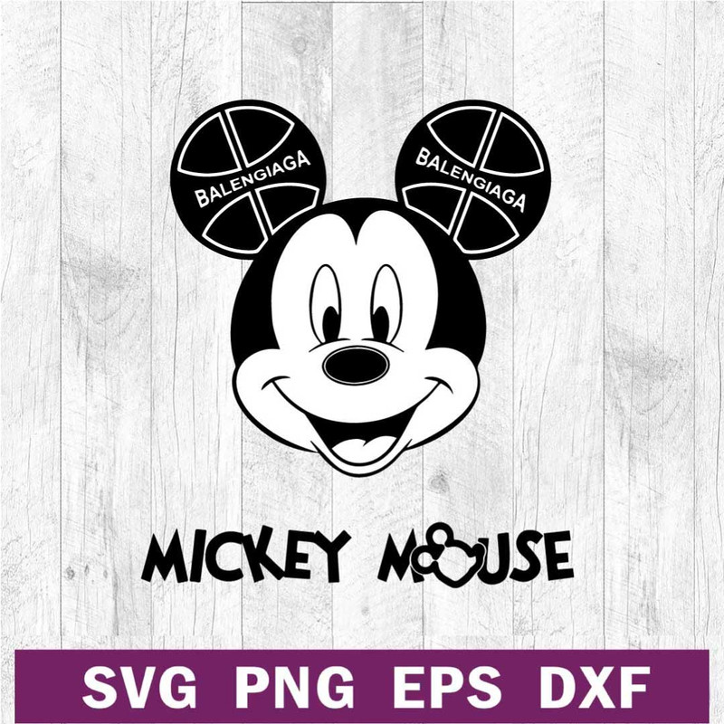 Mickey mouse balenciaga logo SVG.jpg