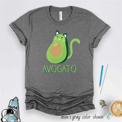 avocado cat shirt, avogato shirt, avocado gift, funny cinco de mayo, cat lady shirt, cat lover gift, cat owner, avocado